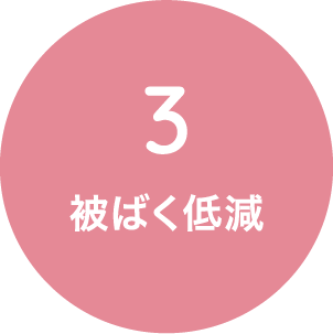 3.被ばく低減